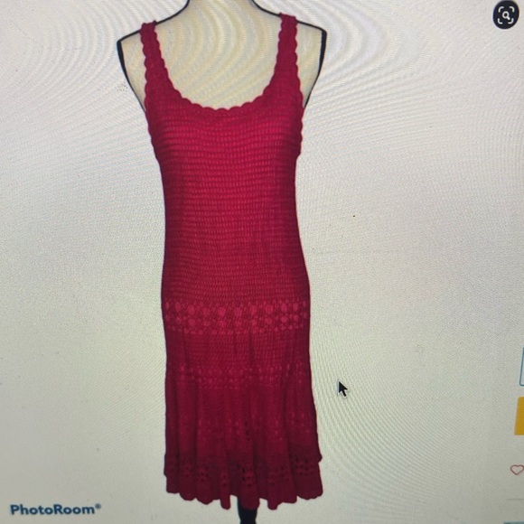 Trina Turk White Crochet Scalloped Summer Dress - Picture 9 of 11